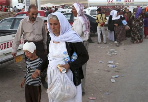 Ματαιώθηκε η από αέρος ανθρωπιστική βοήθεια στους εκτοπισμένους του Ιράκ