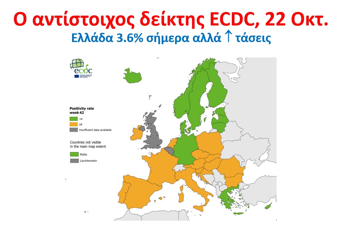 χάρτες ecdc