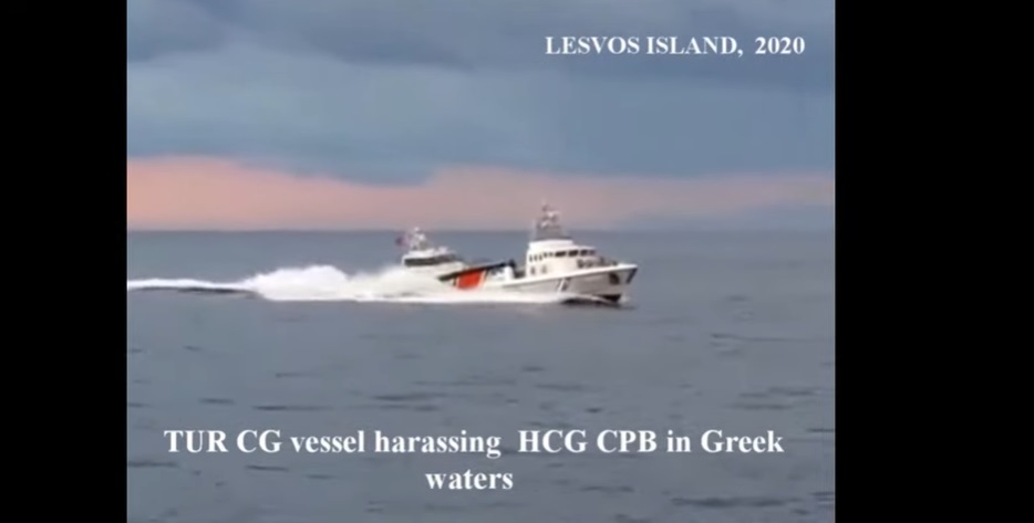 Βίντεο-ντοκουμέντο: Τουρκικές ακταιωροί παρενοχλούν ελληνικά σκάφη στο Αιγαίο