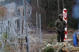 Ολοκληρώνεται κατασκευή φράχτη στην κοινή συνοριακή γραμμή Πολωνίας-Λευκορωσίας