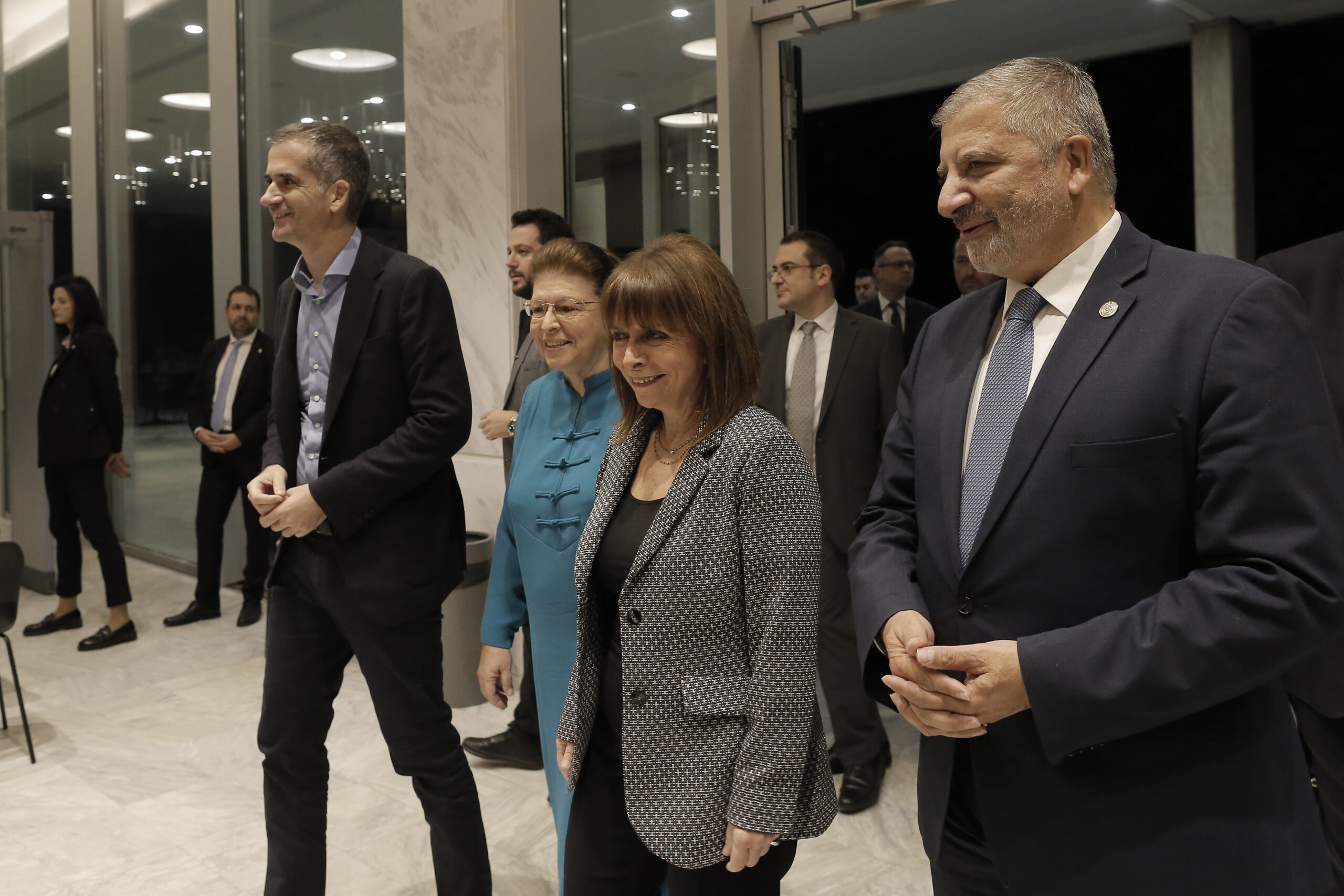 Η ΠτΔ Κατερίνα Σακελλαροπούλου εγκαινίασε τους νέους χώρους του Ωδείου Αθηνών