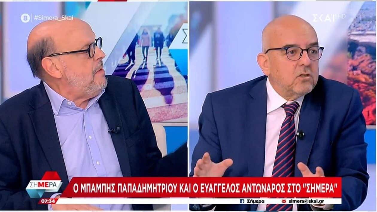 Εκλογές 2023: «Αρπάχτηκαν» στον αέρα Αντώναρος και Παπαδημητρίου: «Η πολιτική δεν είναι twitter»