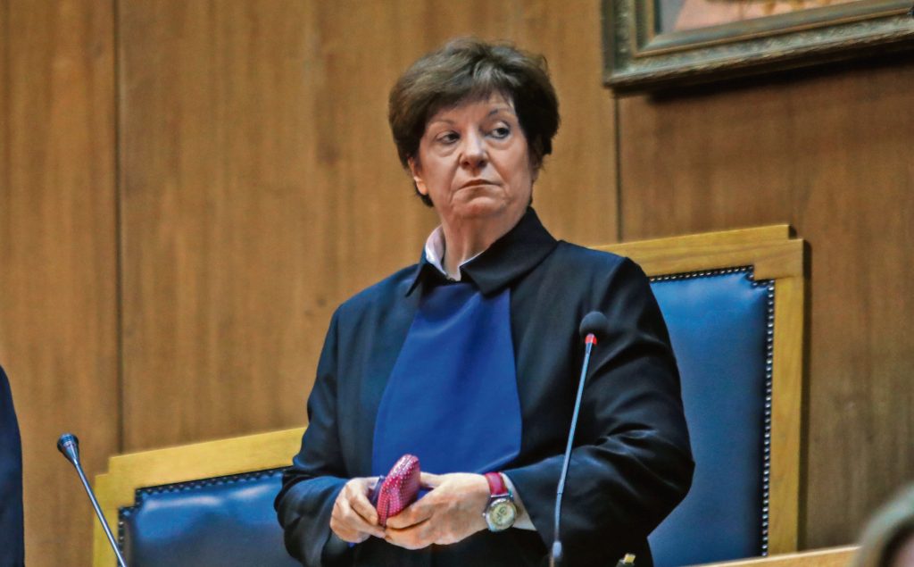 Συναντήσεις με διοικήσεις δικαστηρίων είχε η νέα πρόεδρος του Αρείου Πάγου, Ιωάννα Κλάπα