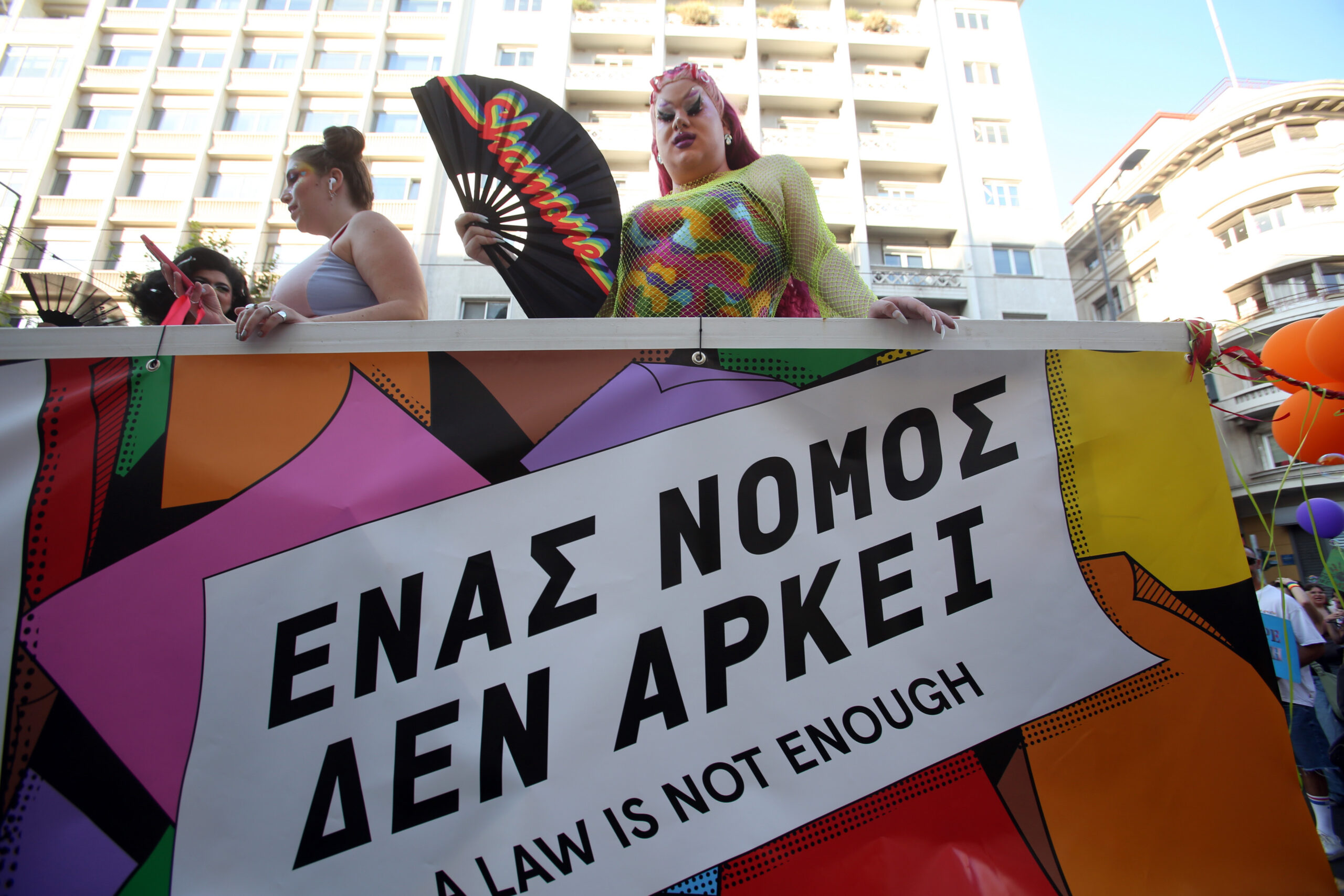 Ο Χάρης Δούκας παραβρέθηκε στις εκδηλώσεις στο Athens Pride