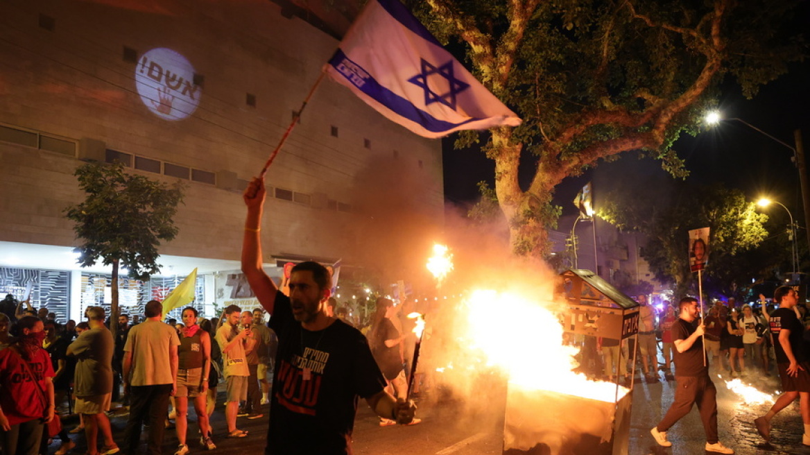Ισραήλ: Μαζική διαδήλωση κατά του Νετανιάχου
