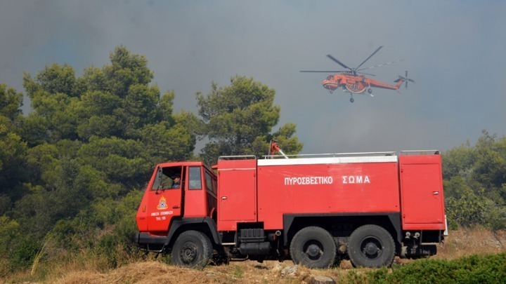 Πολύ υψηλός κίνδυνος πυρκαγιάς σήμερα σε Στερεά Ελλάδα, Αττική, Πελοπόννησο
