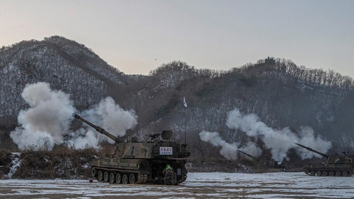 Προειδοποιητικά πυρά της Νότιας Κορέας στα σύνορα με τη Βόρεια Κορέα- Για 3η φορά εντός Ιουνίου